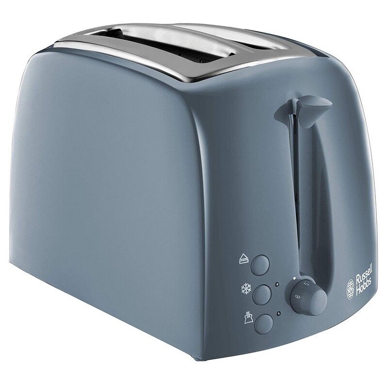 Russell Hobbs 21644 Textures 2-Slice Toaster, Grey