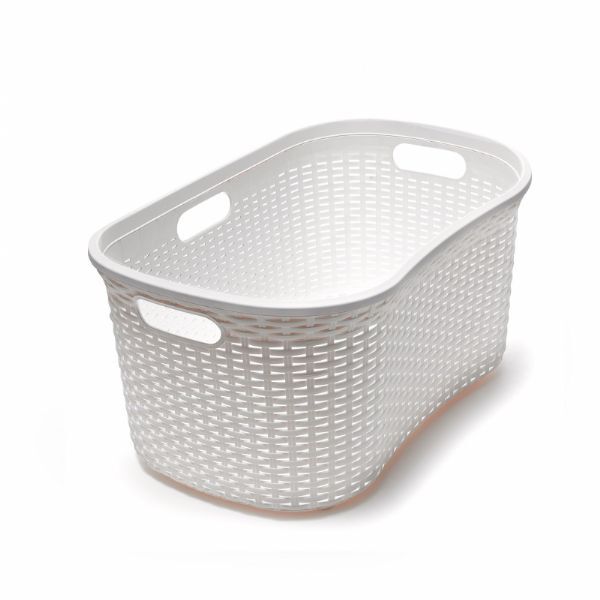 40Ltr Rattan Hipster Basket Calico 515625