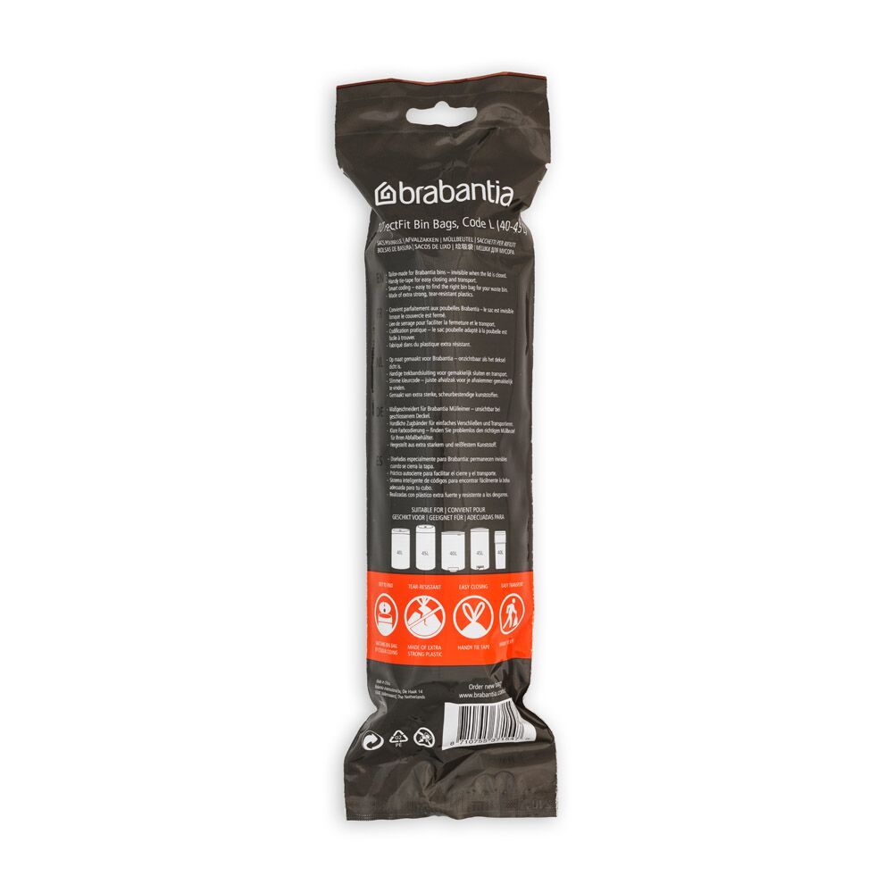Brabantia PerfectFit Bin Liners (L) 40-45L - Image 2