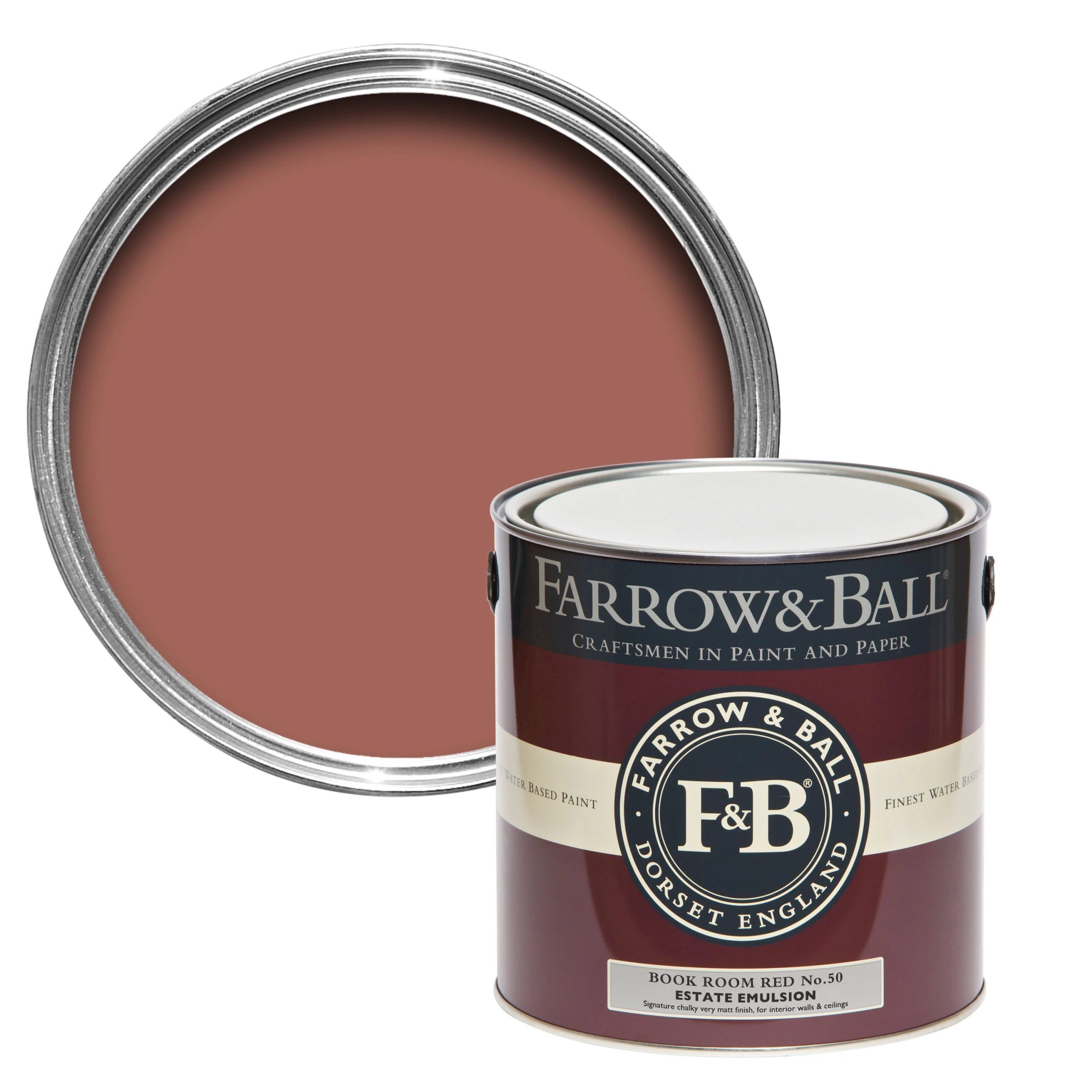 Farrow & Ball - Book Room Red No. 50 - Image 2