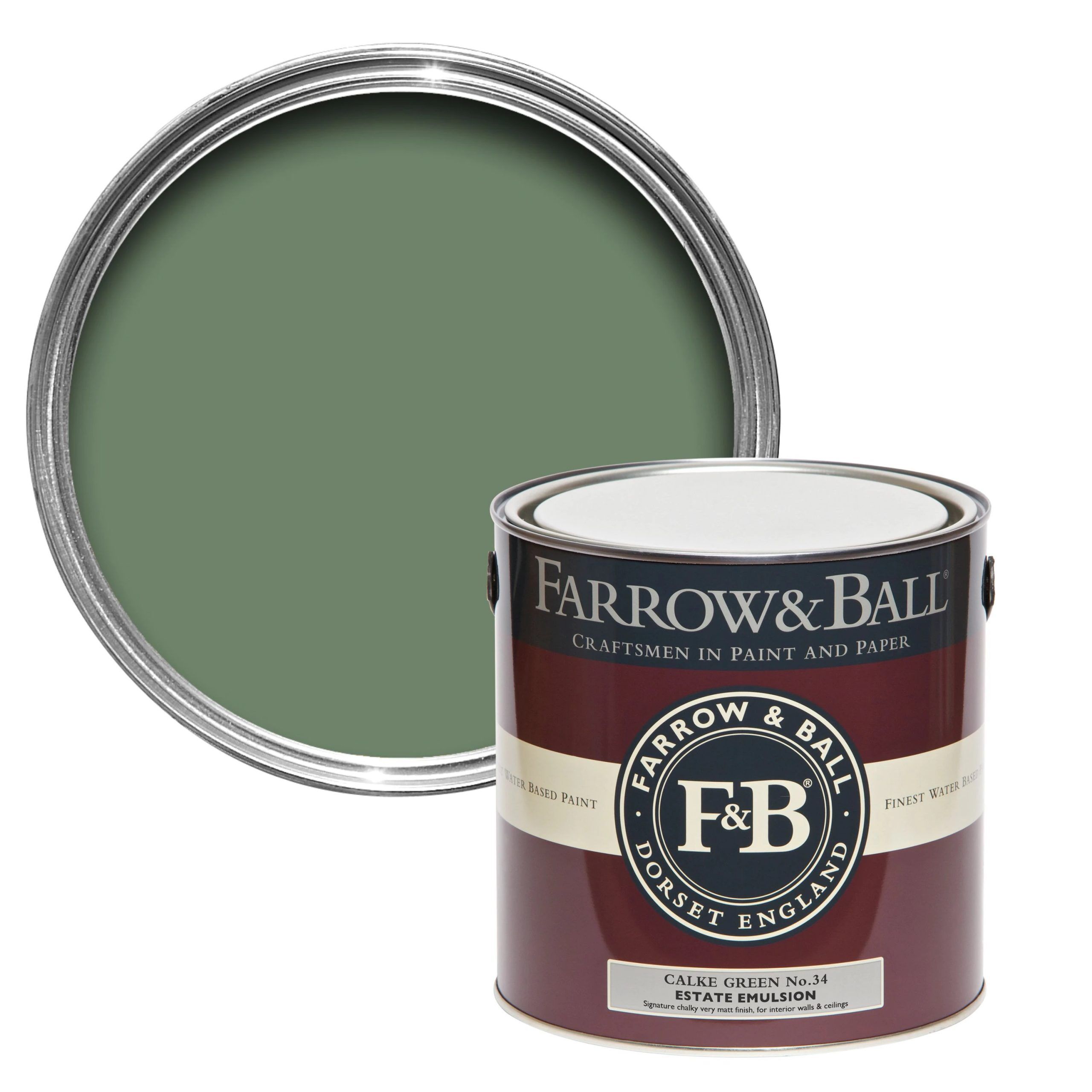 Farrow & Ball - Calke Green No. 34 - Image 2
