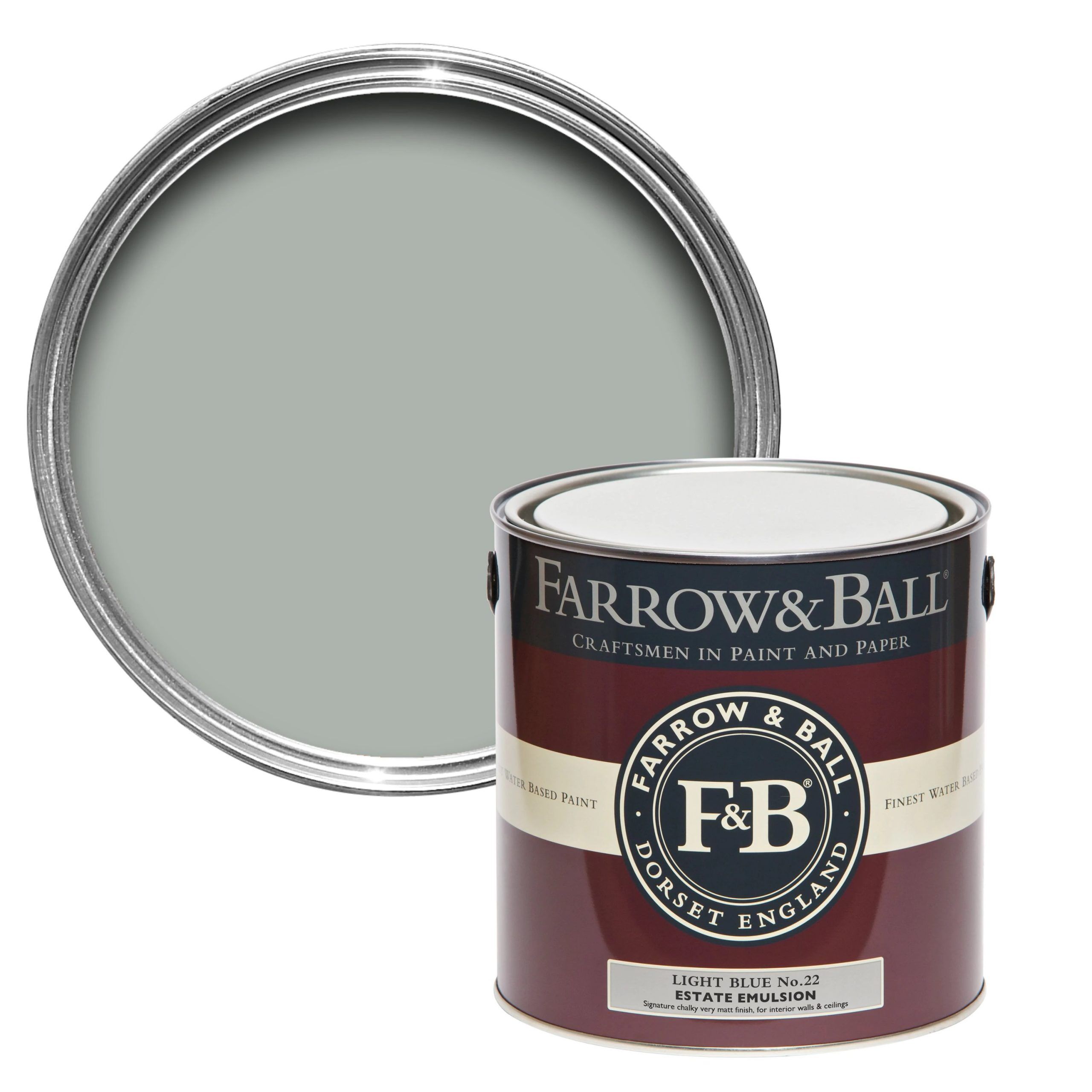 Farrow & Ball - Light Blue No. 22 - Image 2