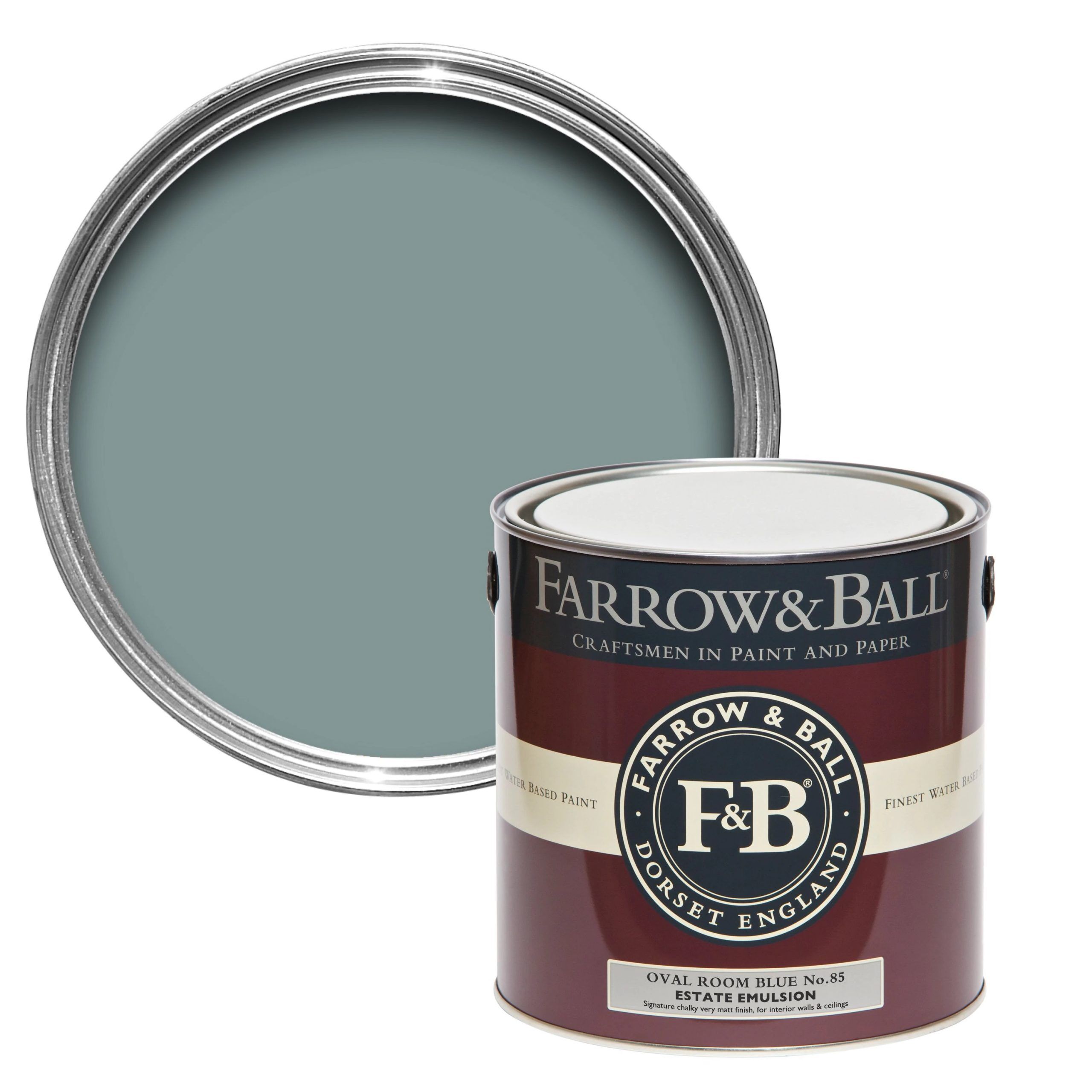 Farrow & Ball - Oval Room Blue No. 85 - Image 2