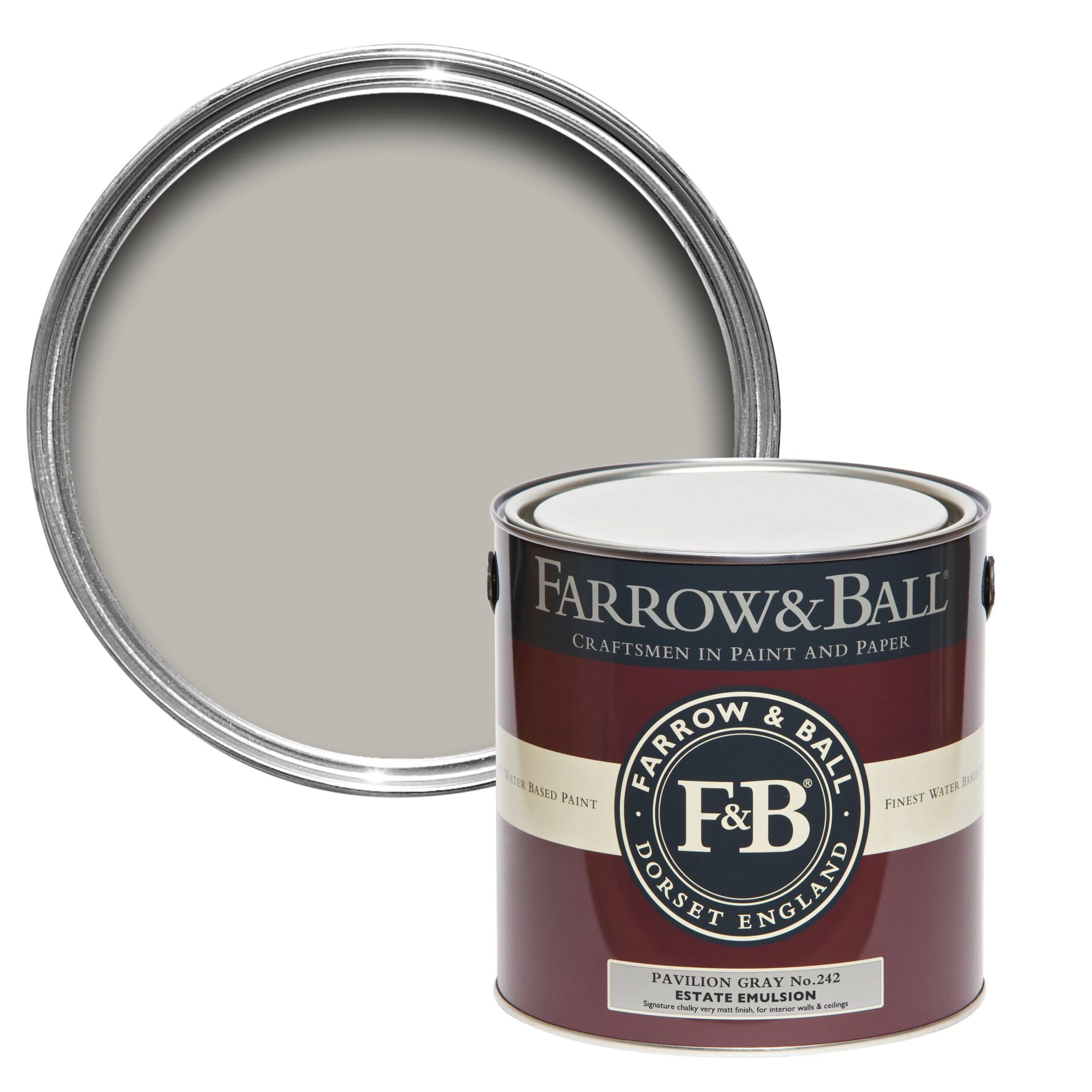 Farrow & Ball - Pavilion Grey No. 242 - Image 2