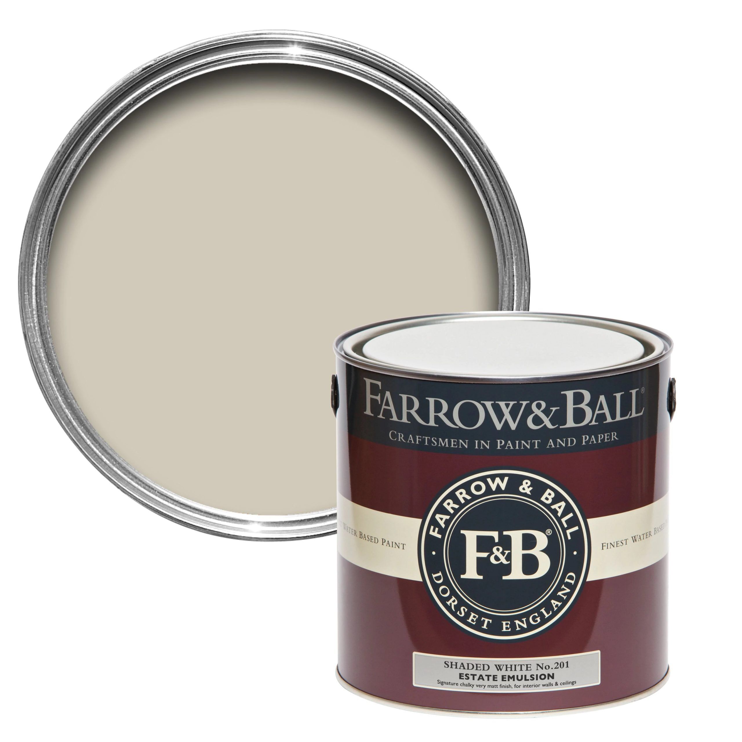 Farrow & Ball - Shaded White No. 201 - Image 2