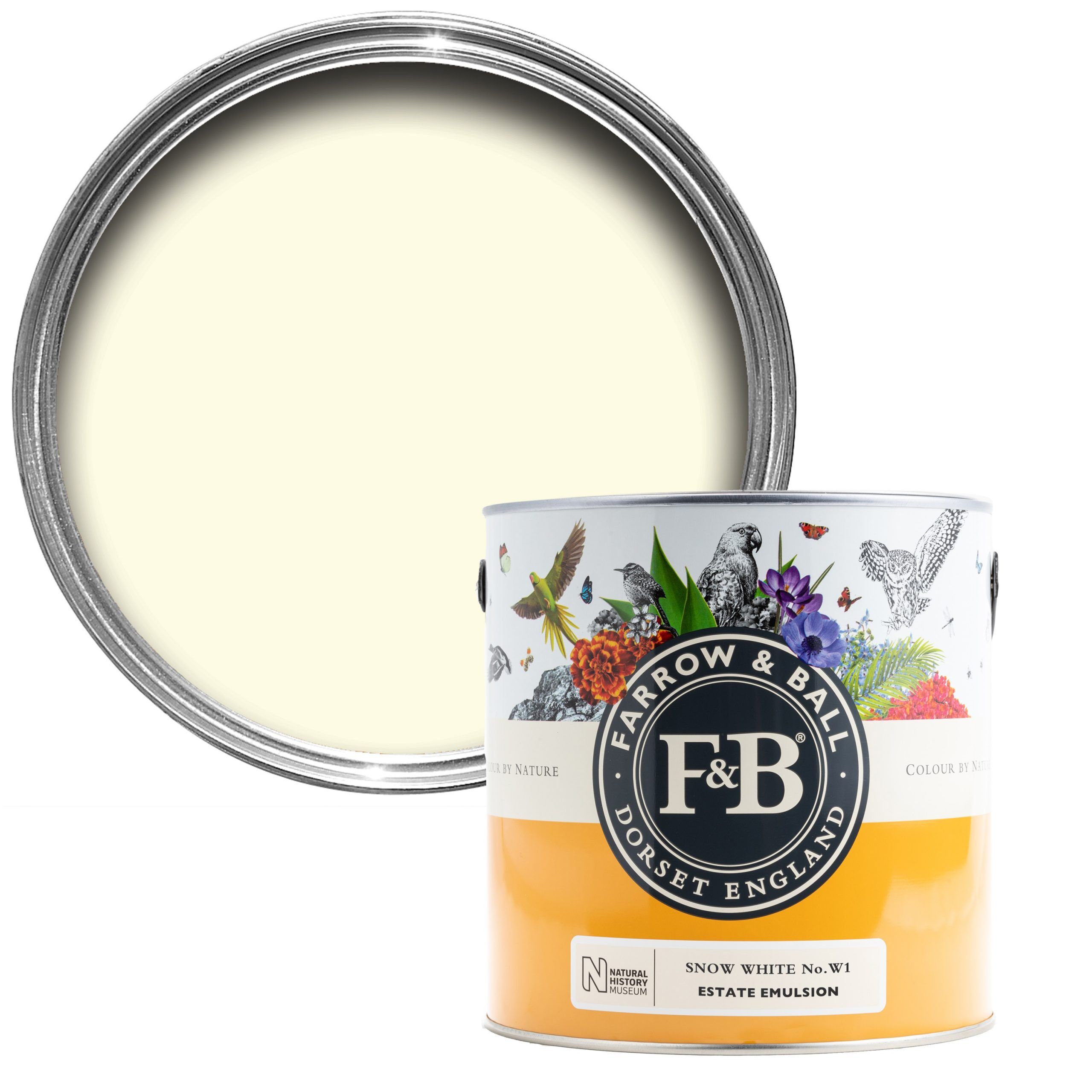 Farrow & Ball - Snow White No. W1 - Image 2
