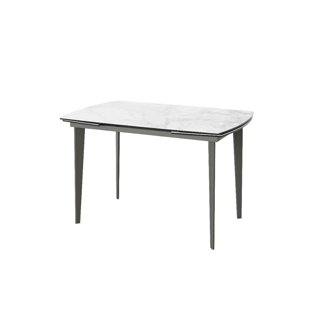 Verdi Gloss Ceramic Extending Dining Table - 120-180cm