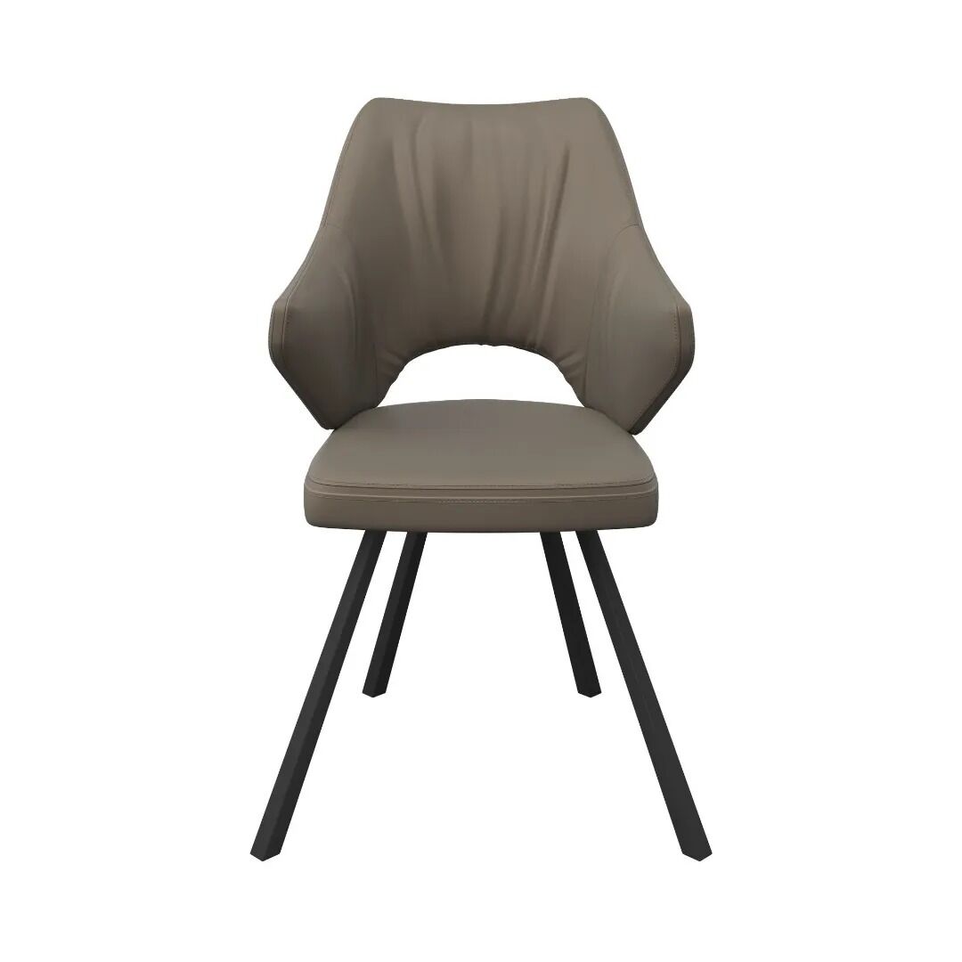 Zola Dining Chair Taupe - Pair