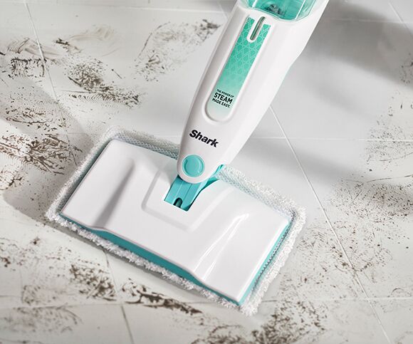 Shark S1000UK Steam Mop - White/Mint Green - Image 4
