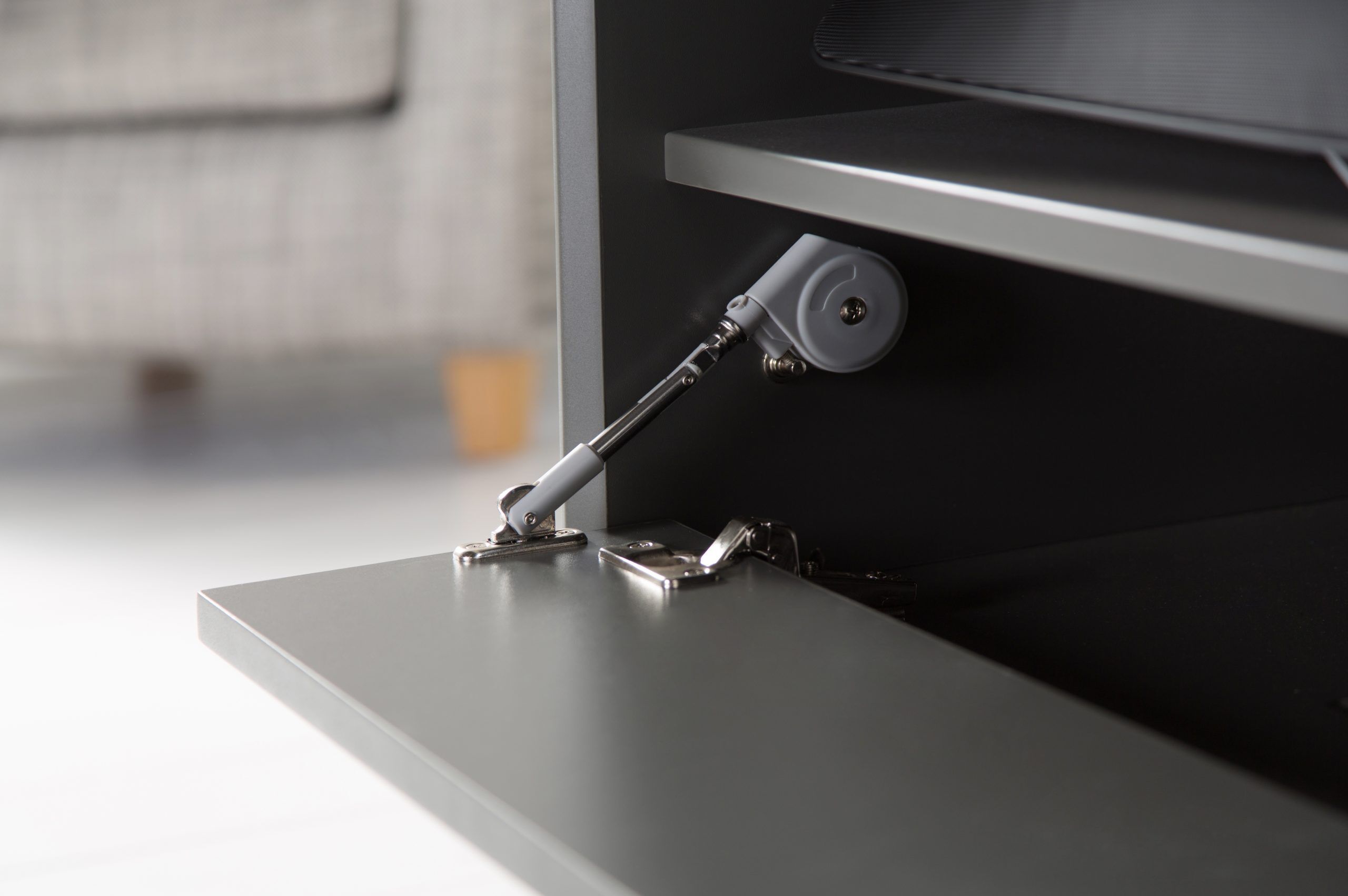 Carbon 1200 <br> TV Stand <br> Grey - Image 7