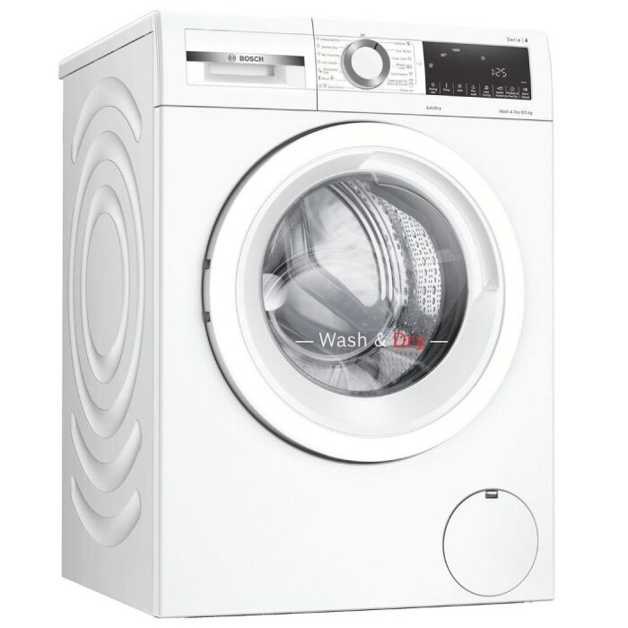 Bosch WNA134U8GB 8kg/5kg 1400 Spin Washer Dryer - White
