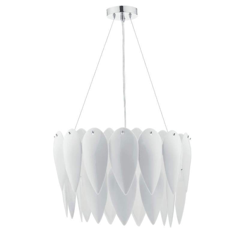 Ceramic Petal Ceiling Pendant