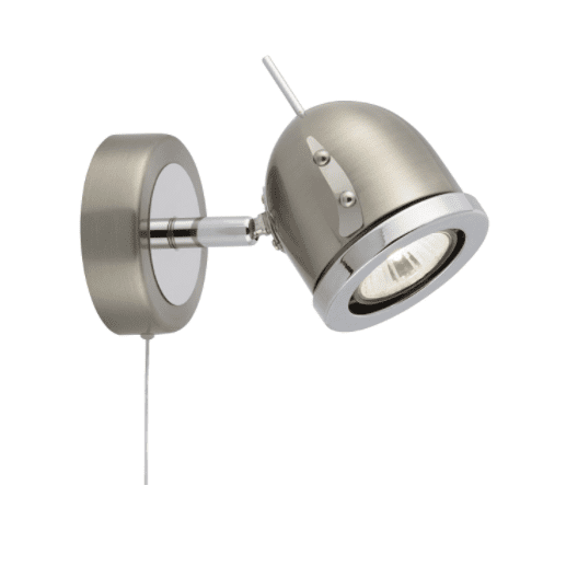 Two-Toned Single Spotlight Fitting