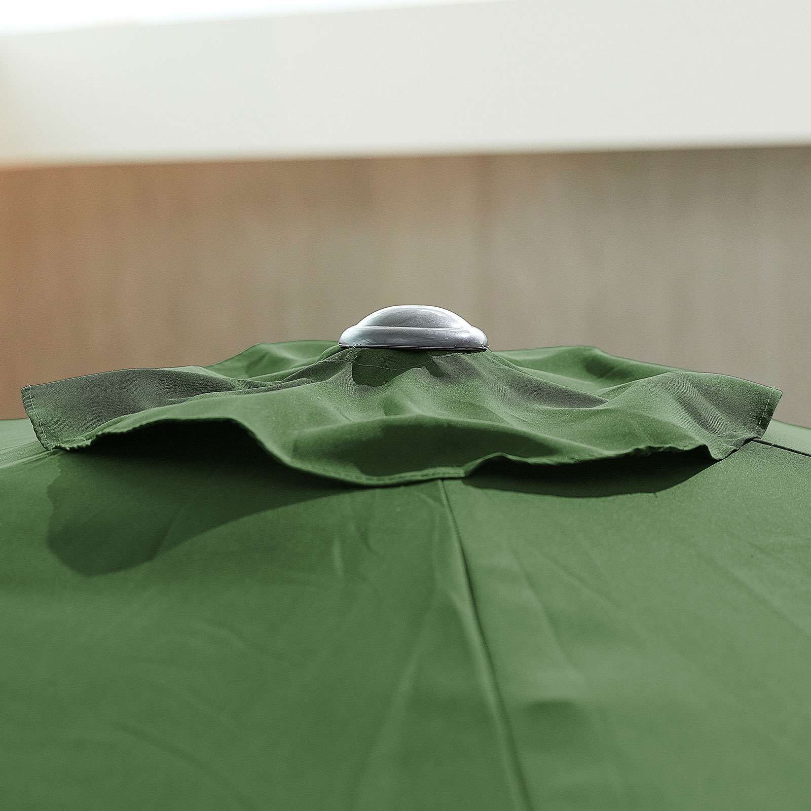 Nova <br> Antigua Aluminium Parasol 3m Round Green - Image 6