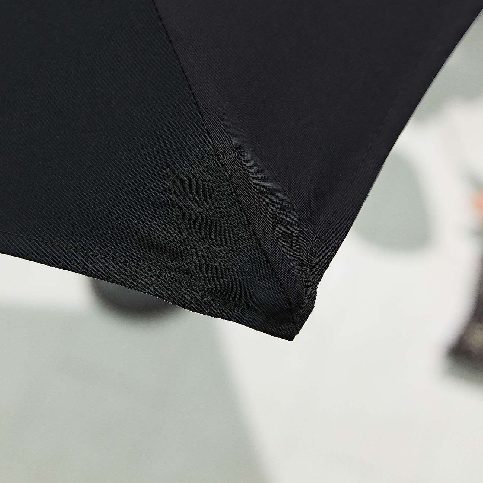 Nova <br> Antigua Aluminium Parasol 3m x 2m Rectangular Black - Image 5