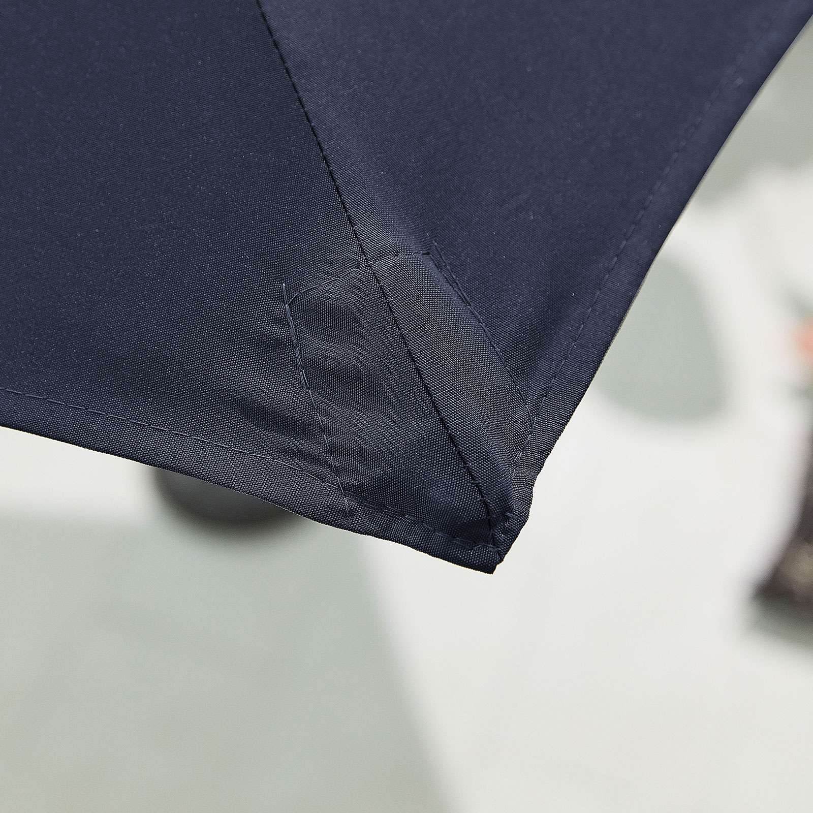 Nova <br> Antigua Aluminium Parasol 3m x 2m Rectangular Navy - Image 5