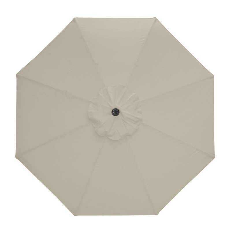 Nova <br> Antigua Aluminium Parasol 3m Round Beige - Image 3