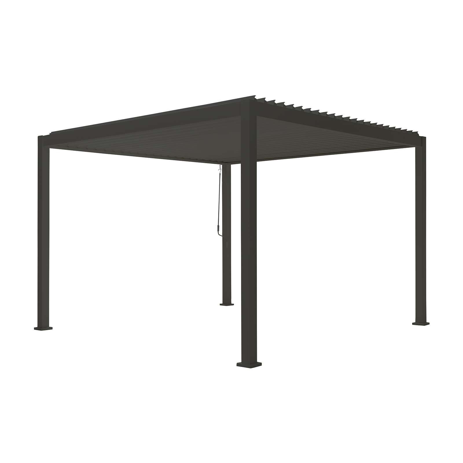 Nova <br> Titan 3m x 3m Pergola Grey - Image 7