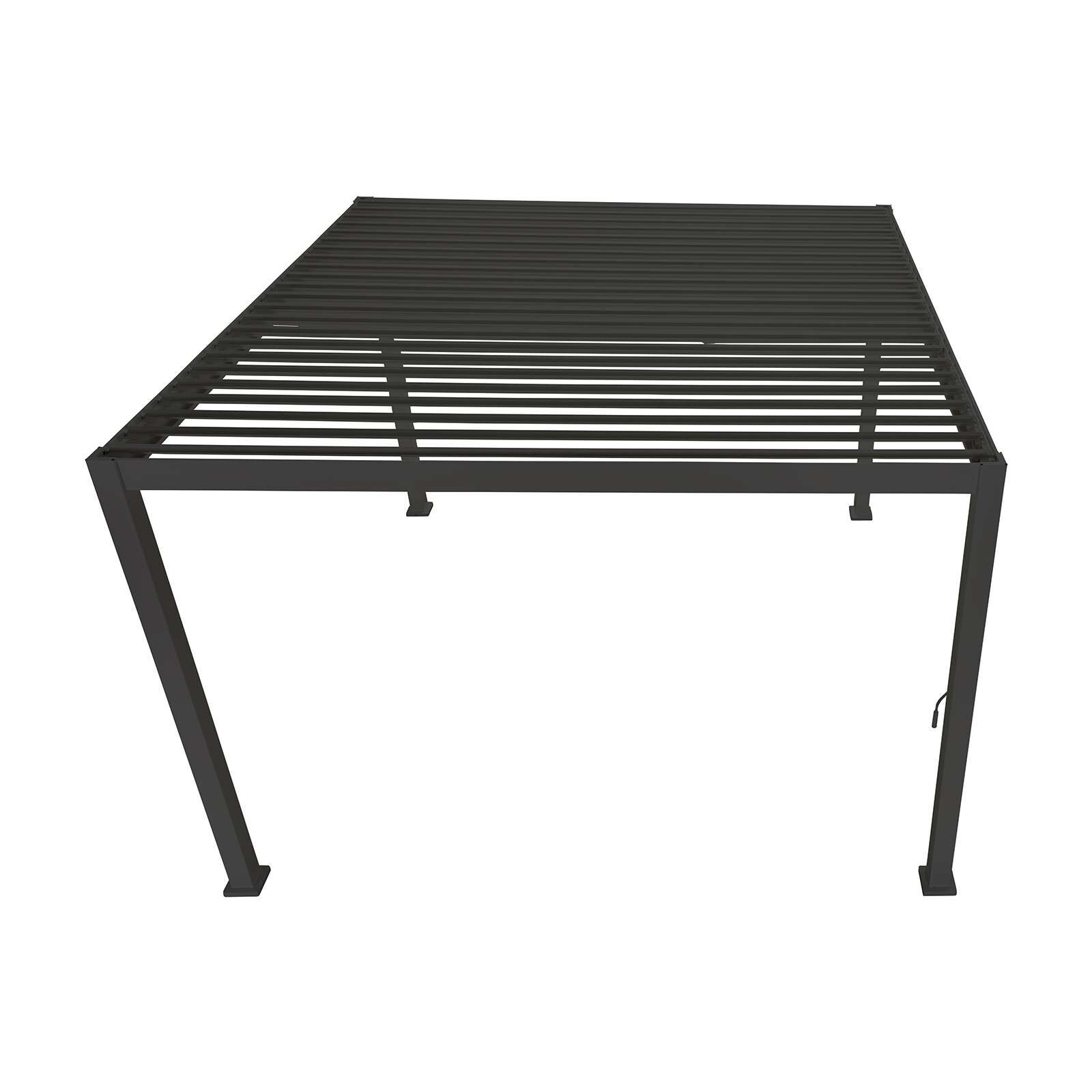 Nova <br> Titan 3m x 3m Pergola Grey - Image 5