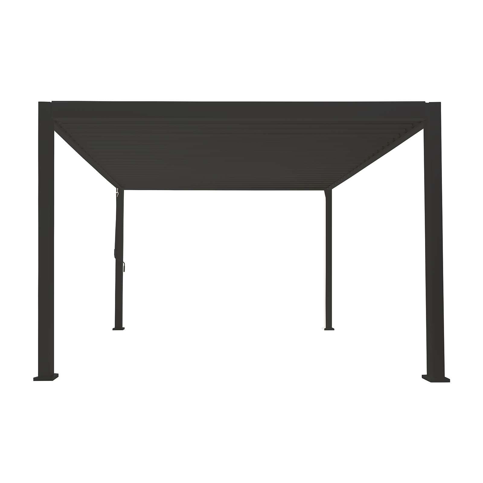 Nova <br> Titan 3m x 3m Pergola Grey - Image 4