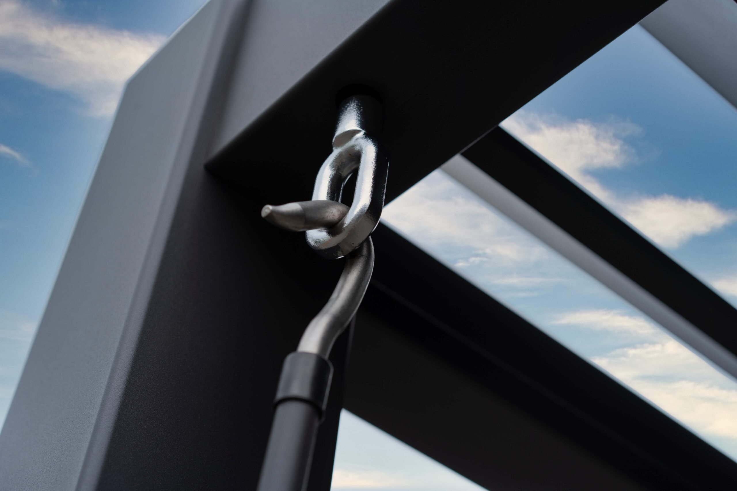 Nova <br> Titan 3m x 3m Pergola Grey - Image 3