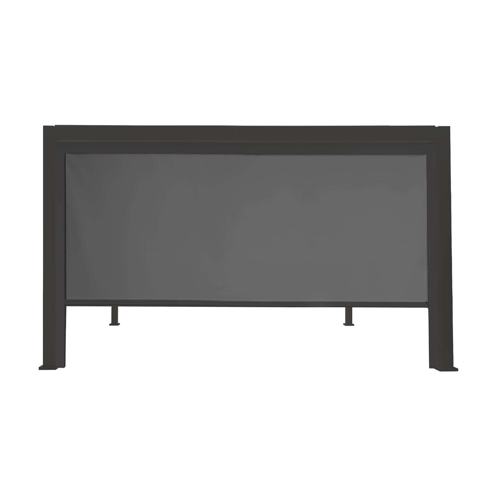 Nova <br> Pull Down Screen for Titan 3m Pergolas Grey - Image 2