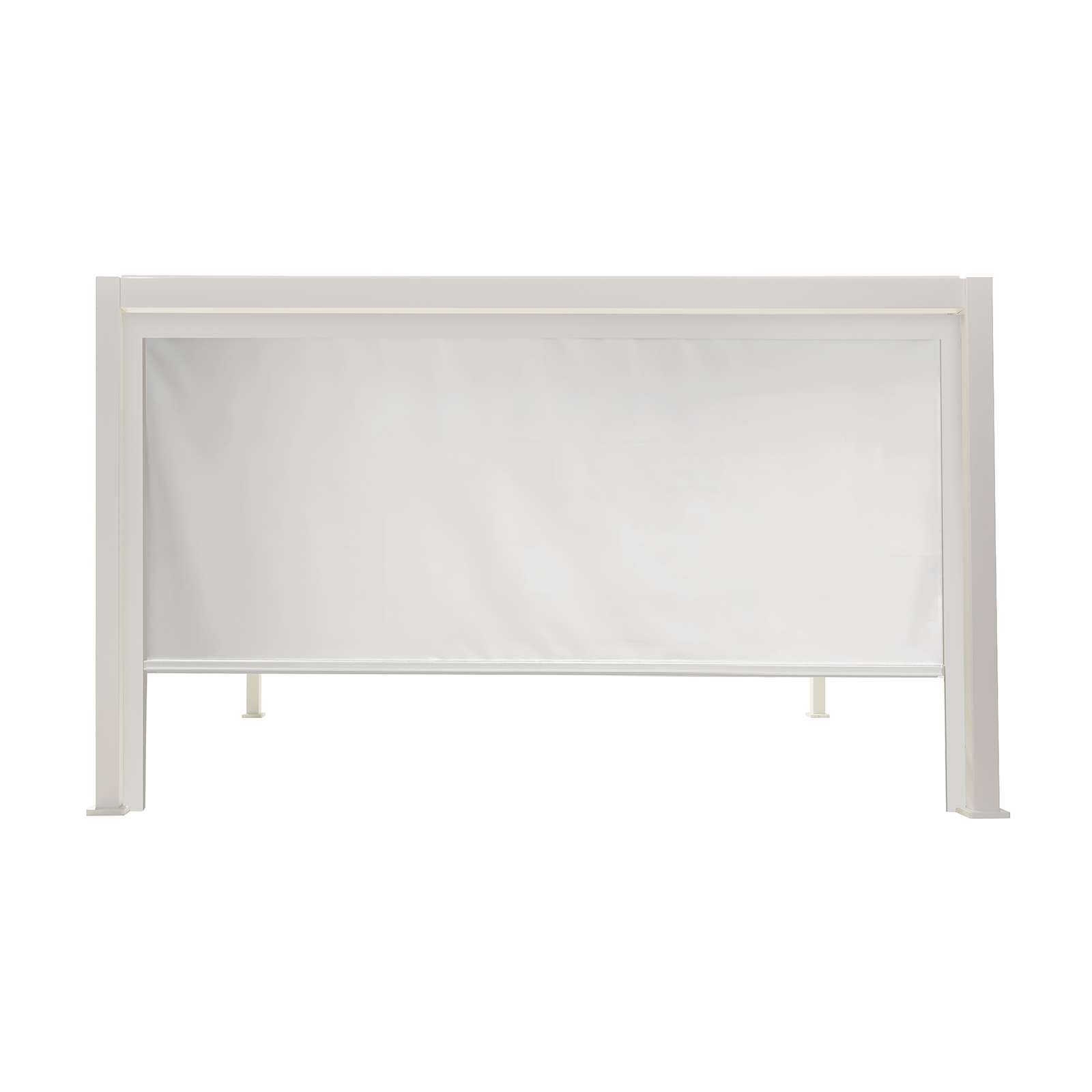 Nova <br> Pull Down Screen for Titan 3m Pergolas White - Image 2