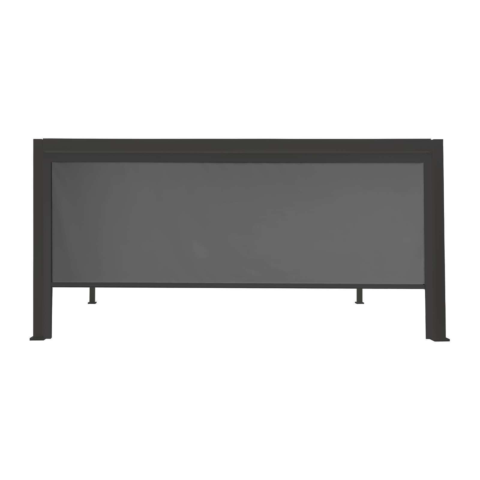 Nova <br> Pull Down Screen for Titan 3.6m Pergolas Grey