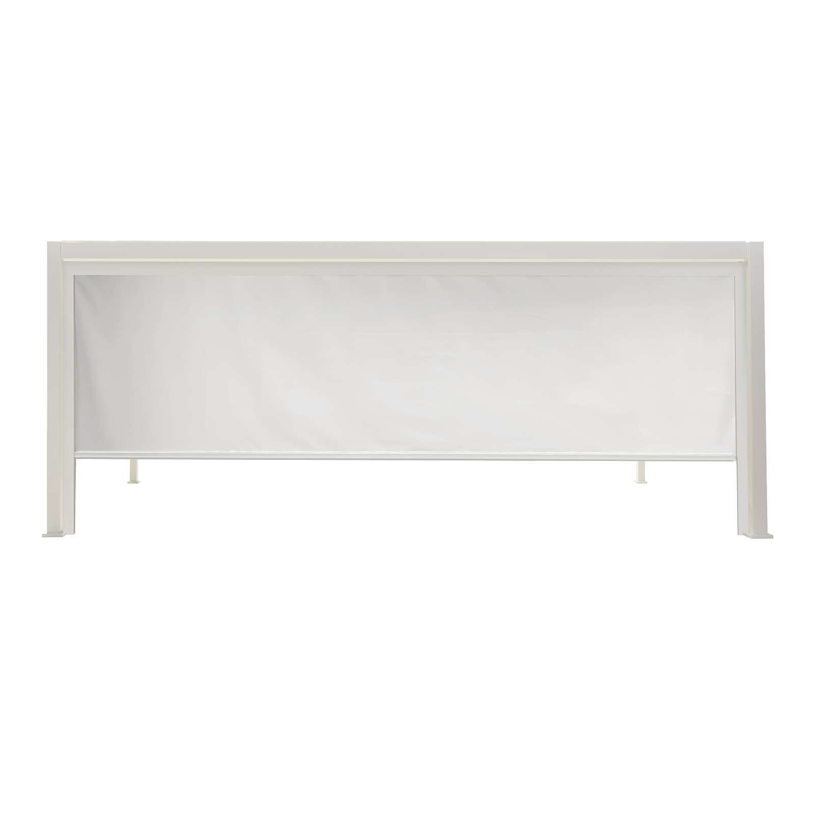Nova <br> Pull Down Screen for Titan 4m Pergolas White - Image 2