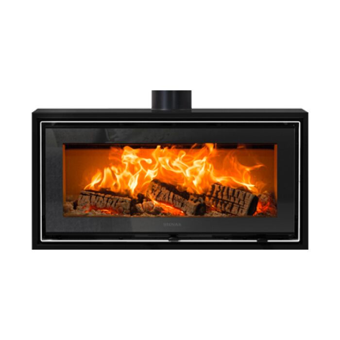 Stovax Studio Air 2 Fire Trim in White - Image 2