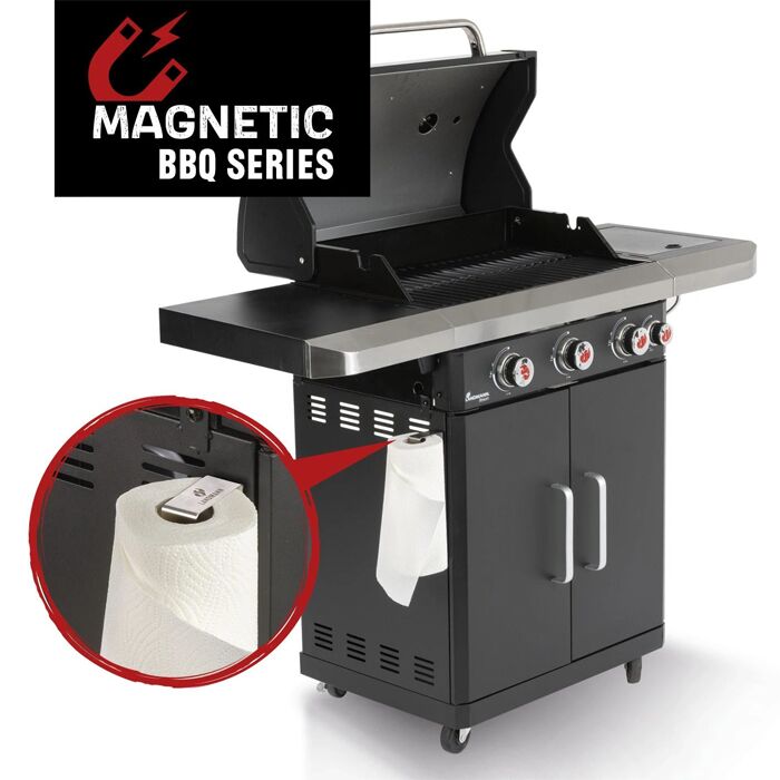 Landmann Stainless Steel Magnetic Kitchen Roll Holder - Image 3