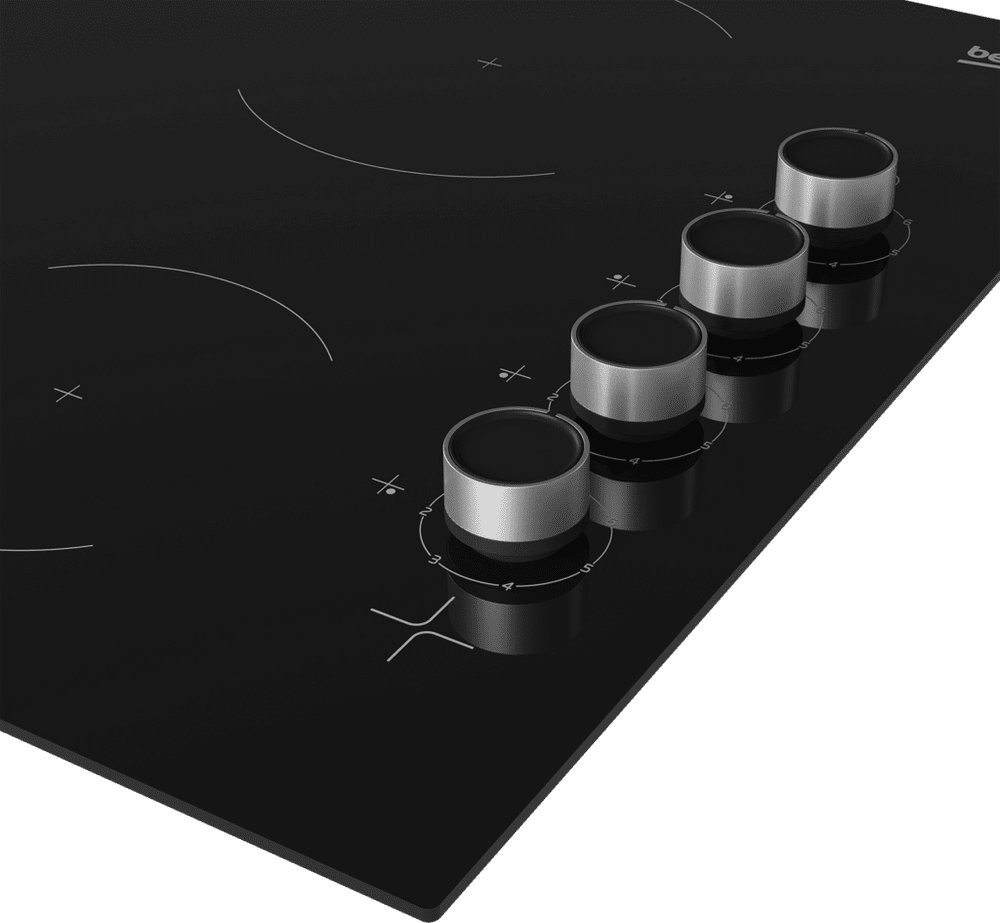 Beko CIHYV21B 58cm Ceramic Hob - Black - Image 2