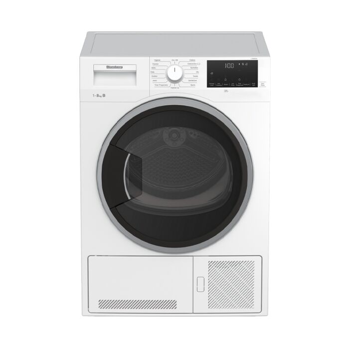 Blomberg LTK38020W 8kg Condenser Tumble Dryer - White