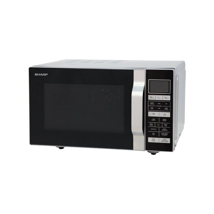 Sharp R860SLM 25 Litre Combination Microwave - Silver