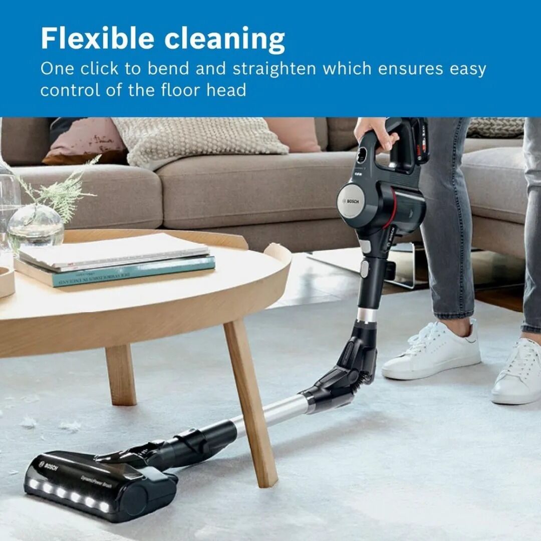 Bosch Unlimited 7 BCS711GBKIT Cordless Vacuum Cleaner PLUS Battery - 40 Minutes Run Time - Dark Granite - Image 3