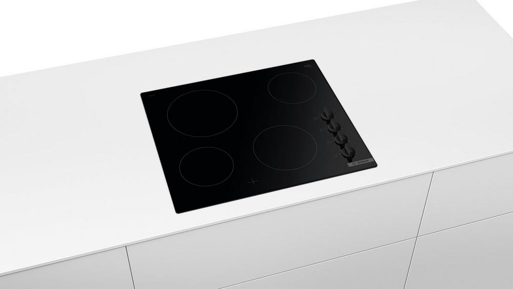 Bosch PKE611CA3E 59.2cm Ceramic Hob - Black - Image 2
