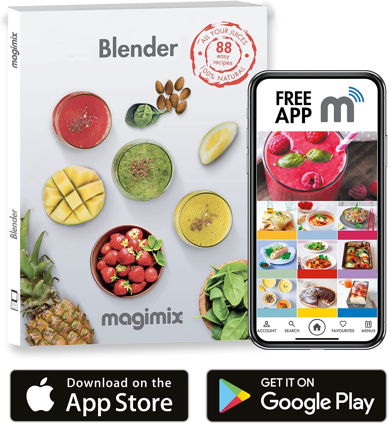 Magimix 11629 Blender Power 4 Red - Image 2