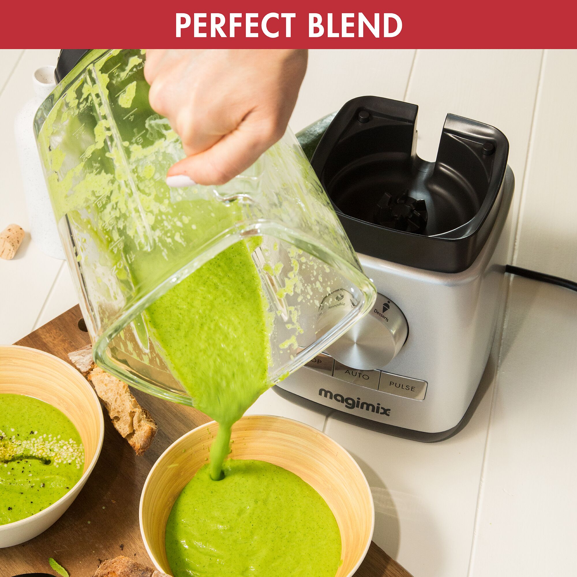 Magimix 11641 Blender Power 3 Food Blender Satin - Image 3