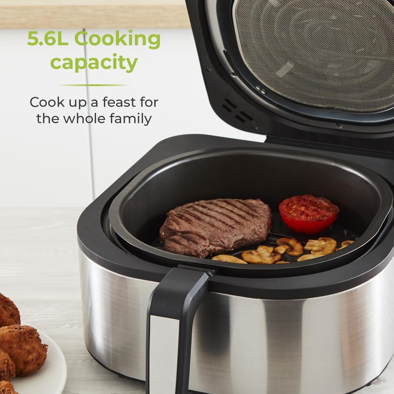 Tower T17086 Vortx 5.6L Air Fryer and Smokeless Grill - Image 8