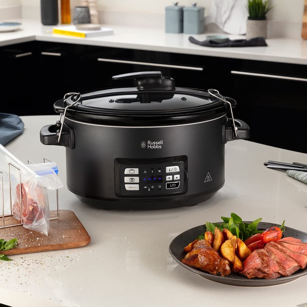 Russell Hobbs 25630 6.5L Sous Vide Slow Cooker - Black - Image 2