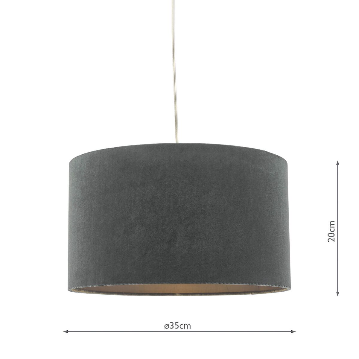 Akavia Easy Fit Pendant Grey<br>Grey - Image 2