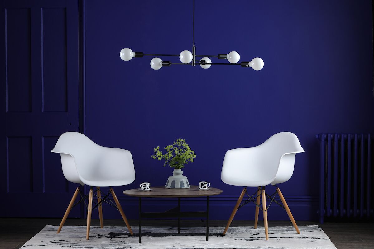 Alana 6 Light Pendant Black<br>Matt Black - Image 3