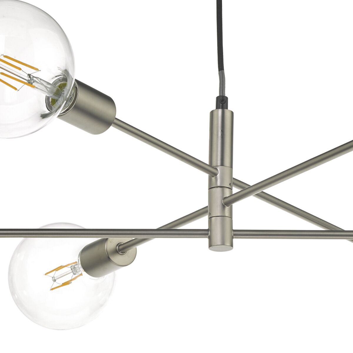 Alana 6 Light Pendant Satin Chrome<br>Satin Chrome - Image 4