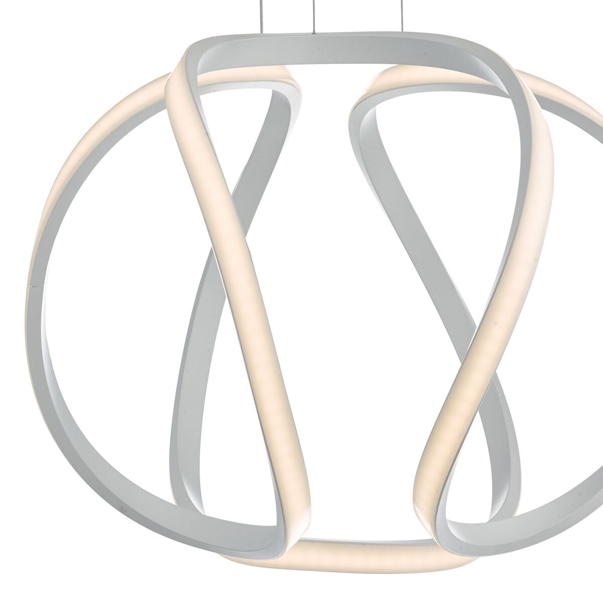 Alonsa Pendant Small White LEDMatt White - Image 7
