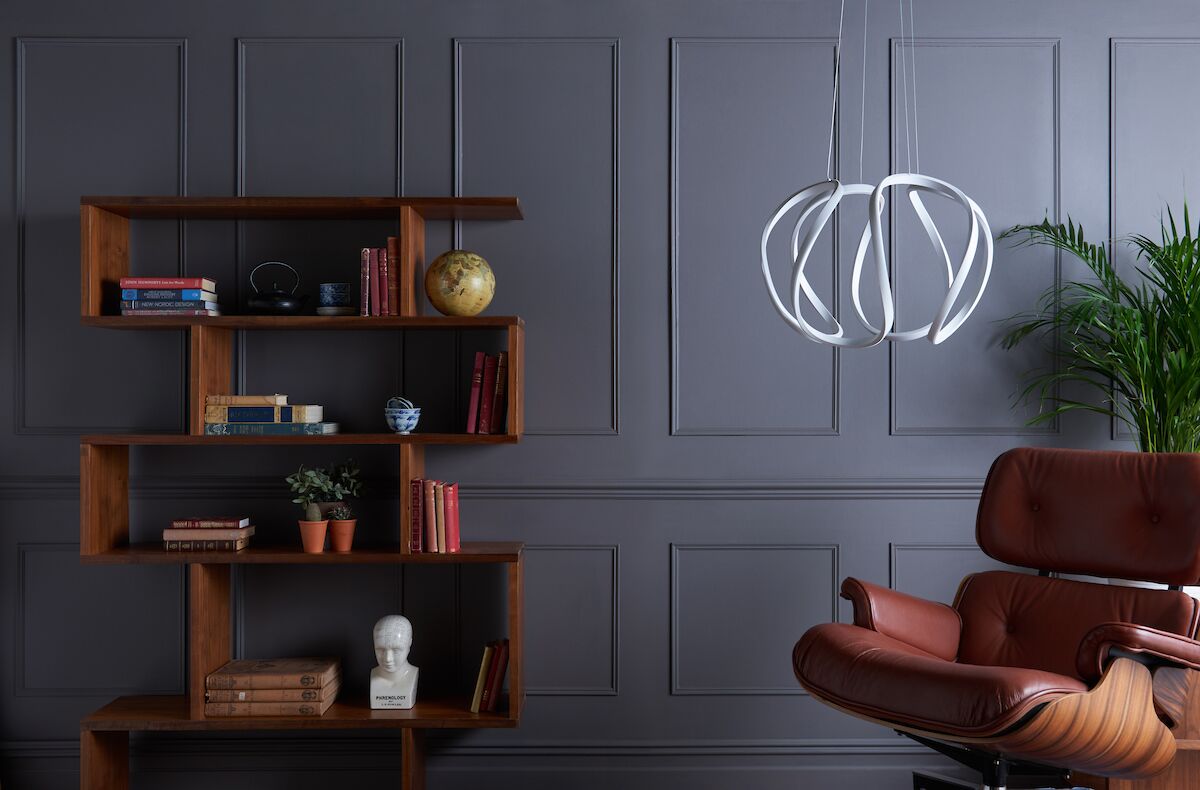 Alonsa Pendant Small White LEDMatt White - Image 5