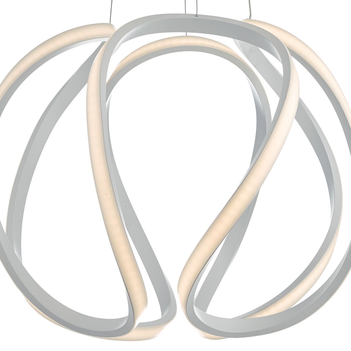 Alonsa Pendant Large White LED<br>Matt White - Image 4