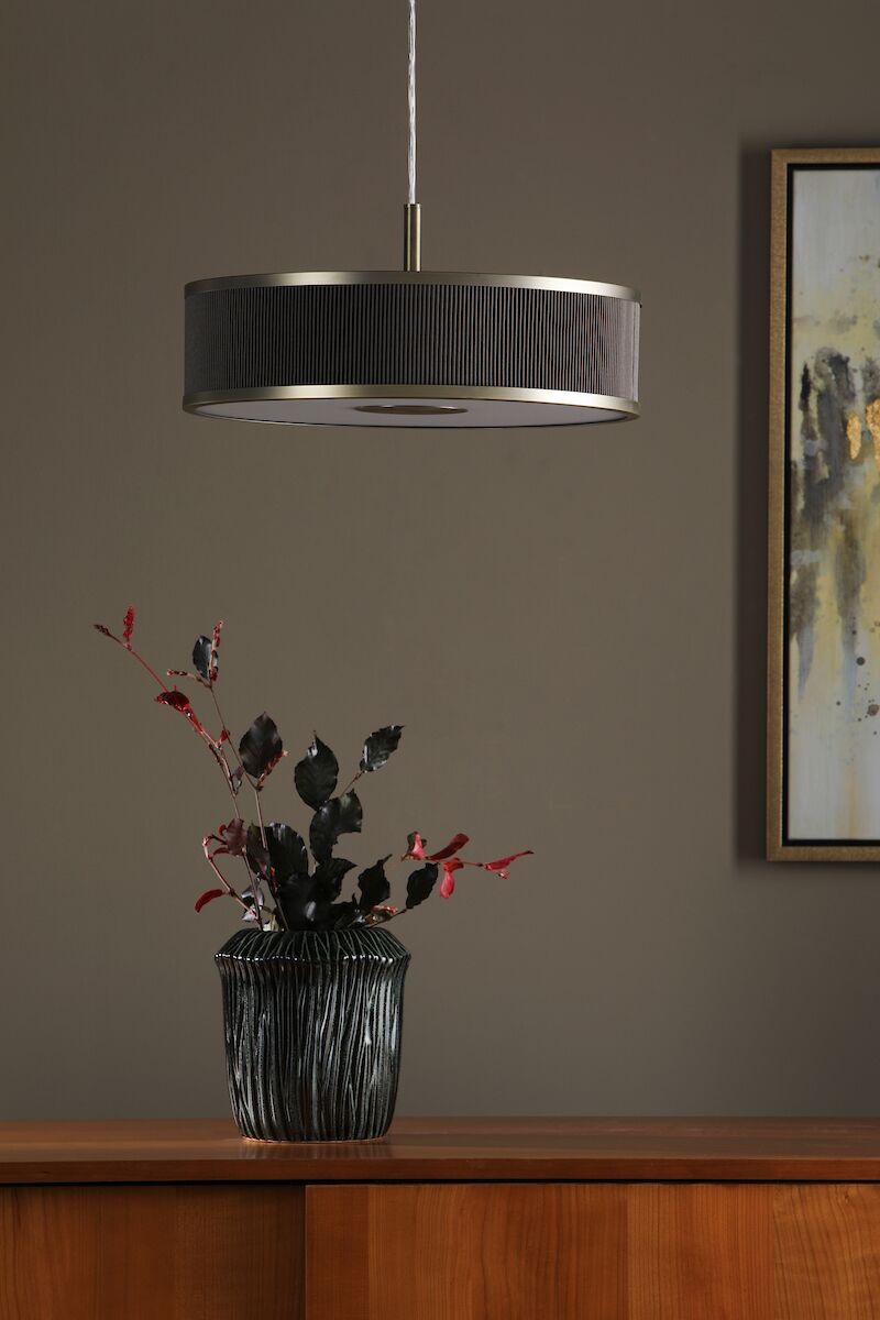 Alvaro 3 Light Single Pendant Antique Bronze Mushroom<br>Antique Bronze - Image 5