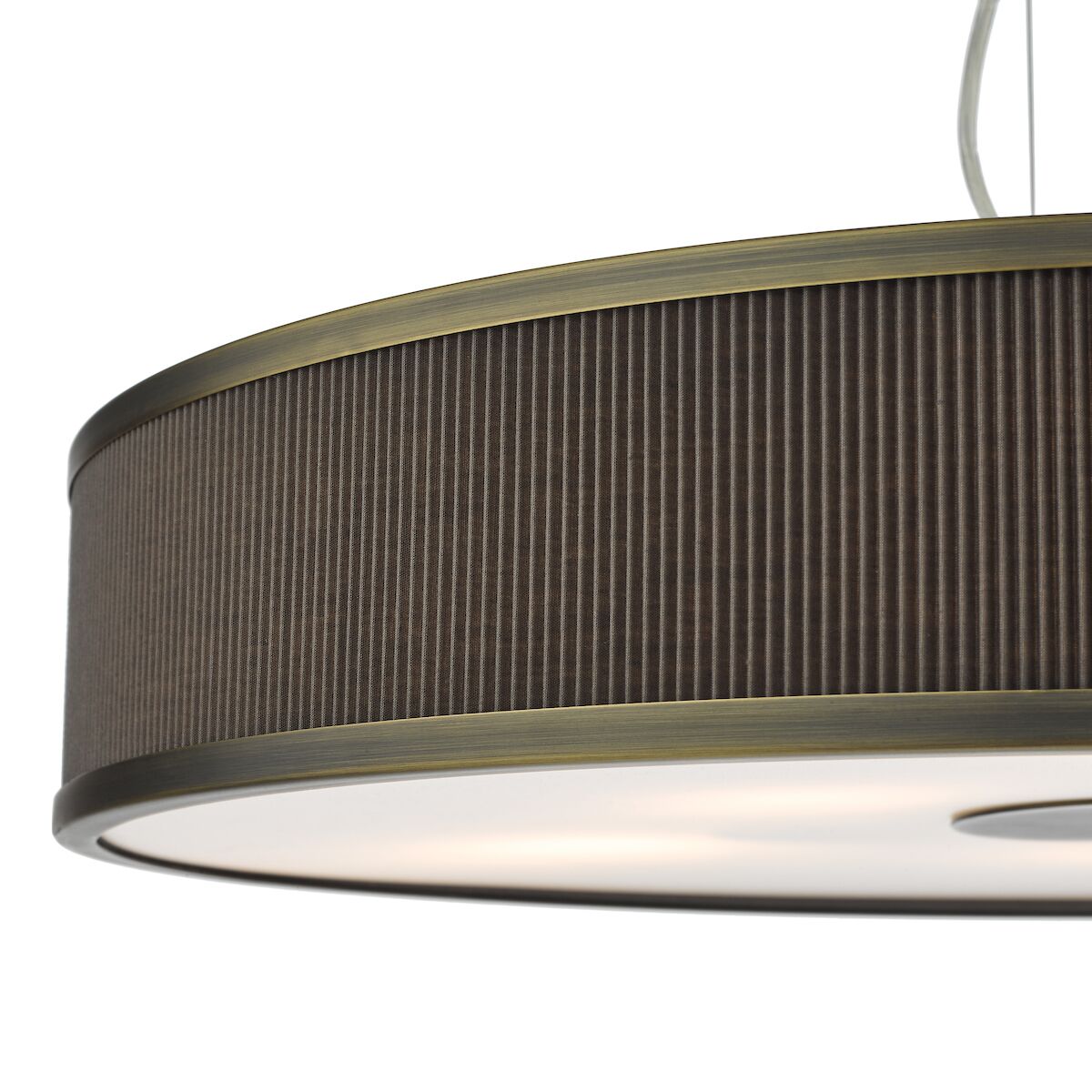 Alvaro 6 Light Single Pendant Antique Bronze Mushroom<br>Antique Bronze - Image 3
