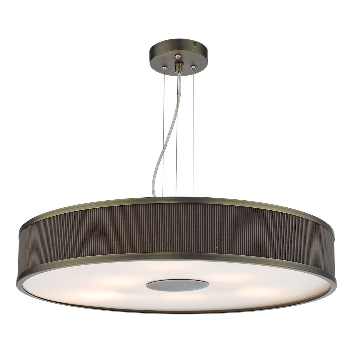 Alvaro 6 Light Single Pendant Antique Bronze Mushroom<br>Antique Bronze - Image 4