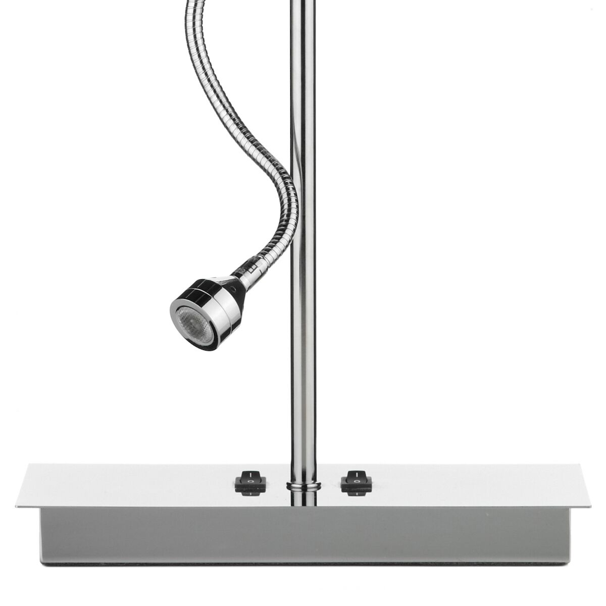 Amalfi Table Lamp Polished Chrome LED Base Only<br>Polished Chrome - Image 3